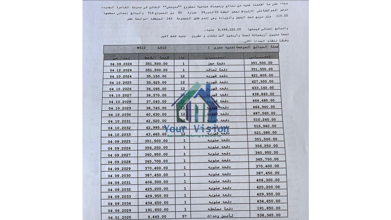 شقق - مدينتي
